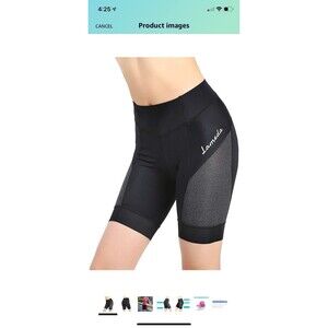 Black Bike Shorts - Sz, L